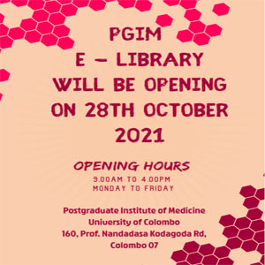 PGIM E-Library Opening