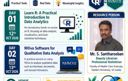 Two  Day Workshop on Data Analysis Tools